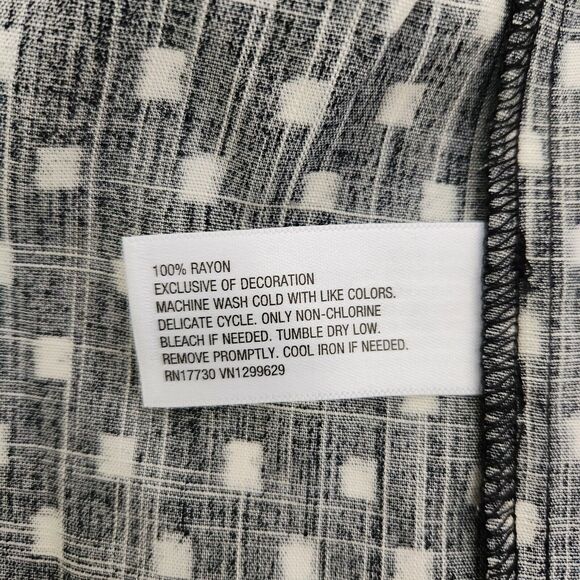 Knox Rose Dress Womens S Black Polka Dot Tiered Wrap Maxi Cottagecore Peasant - Picture 10 of 14